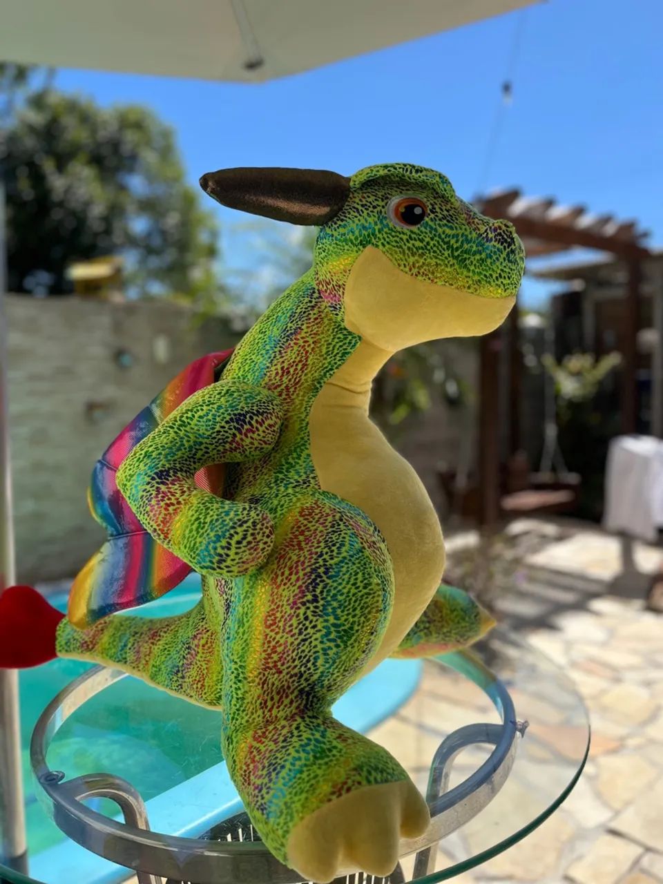 Dragão de Pelúcia gigante - Brinquedo Infantil - Foto 3