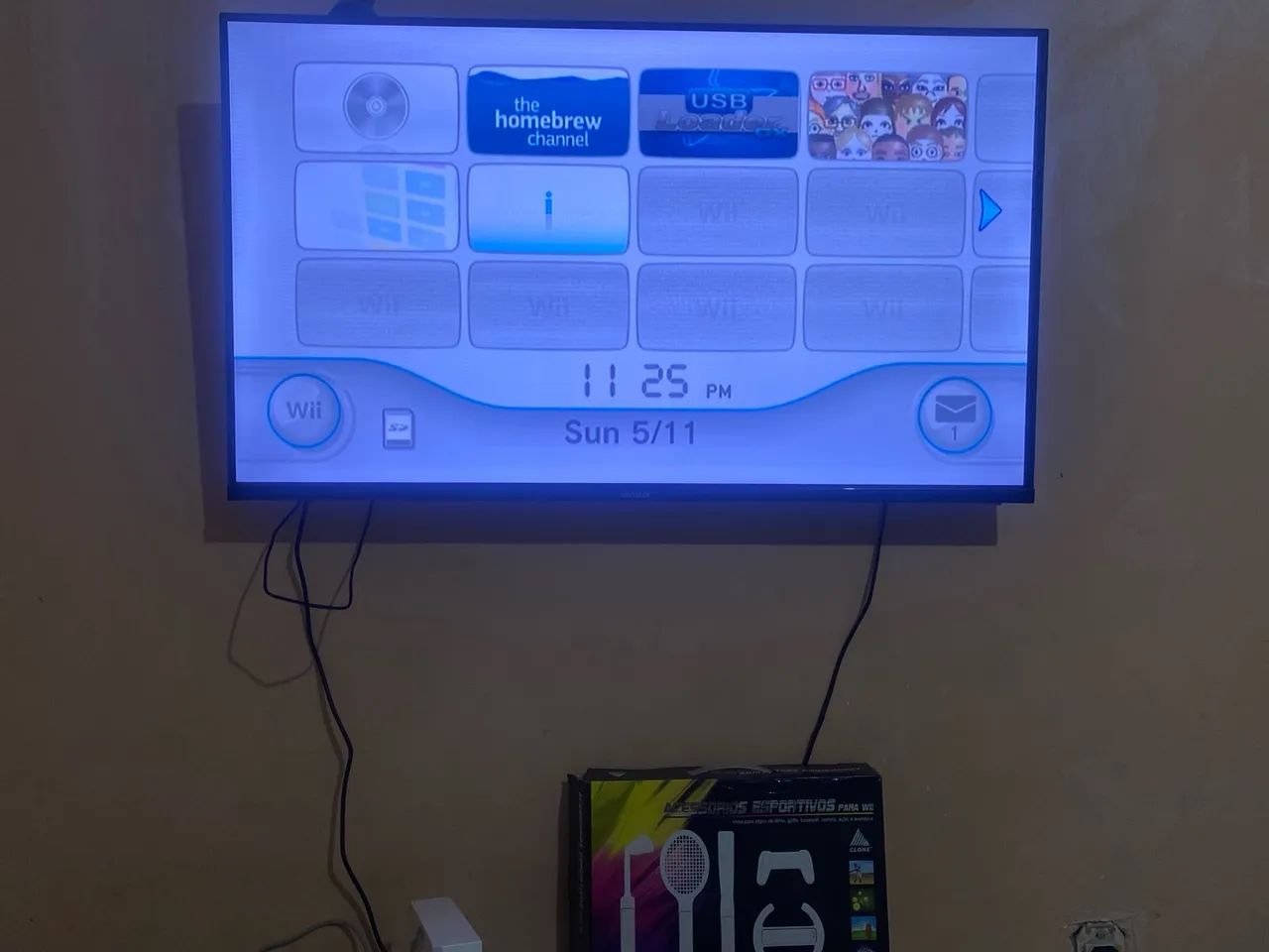 Nintendo Wii Desbloqueado com 8 jogos e acessórios. - Foto 4
