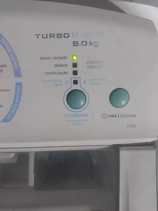 Máquina de Lavar Electrolux 9kls - Semi-nova (ENTREGA GRATIS) - Foto 5