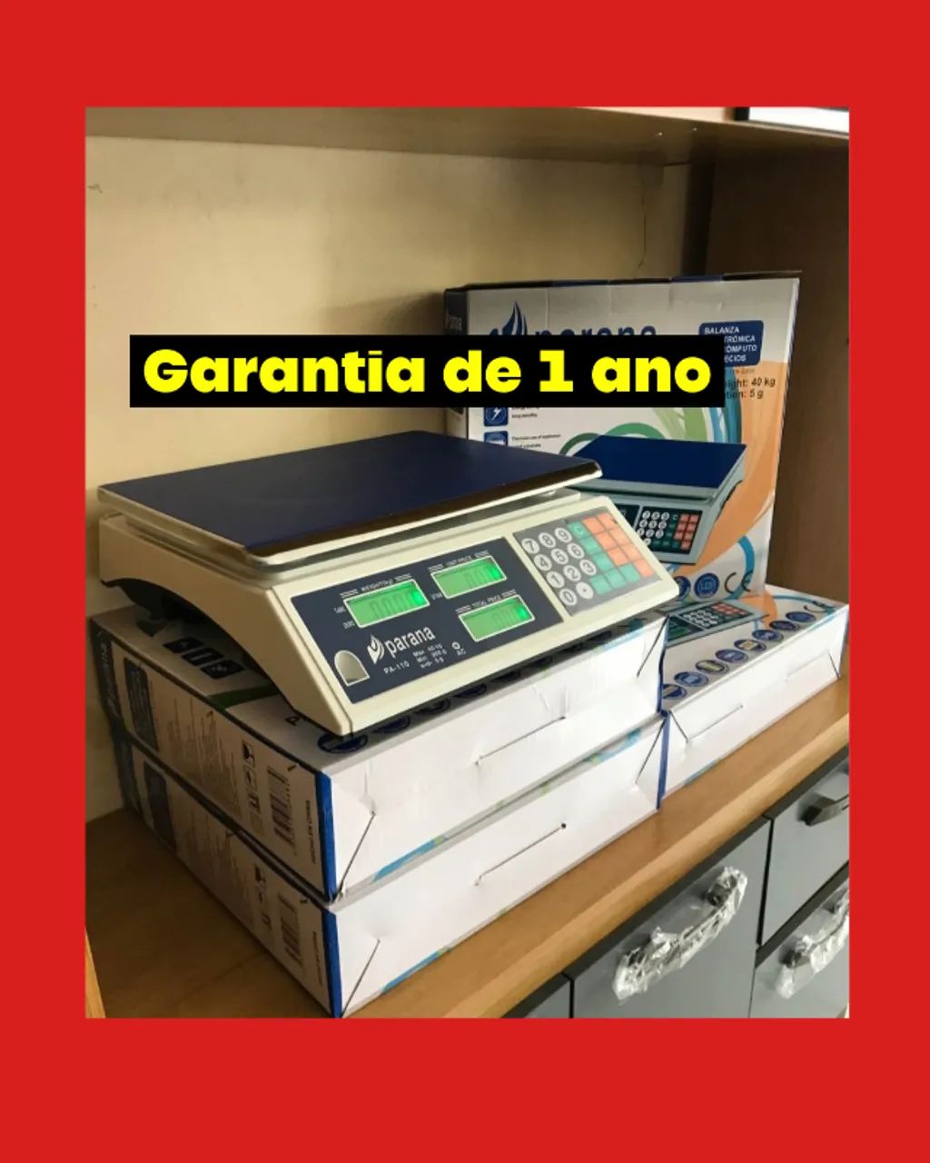 Balança garantia de 1 ano só aqui