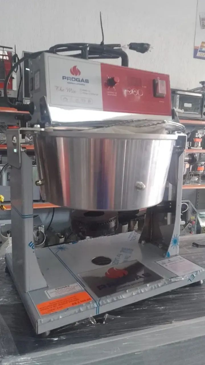 MISTURADOR COMPACTO 10L PROGÁS COM QUEIMADOR