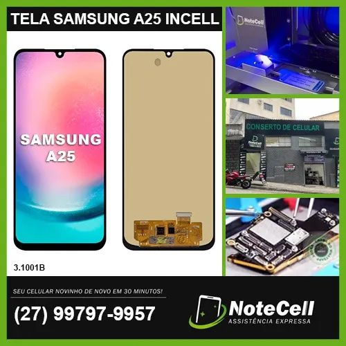Tela / Display para Samsung A25 incell LCD - Instalação em 30 Minutos!