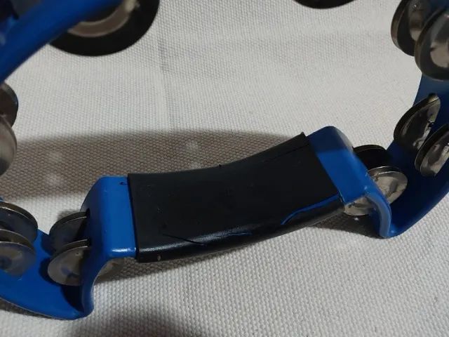 Pandeiro Meia Lua Azul - Foto 5