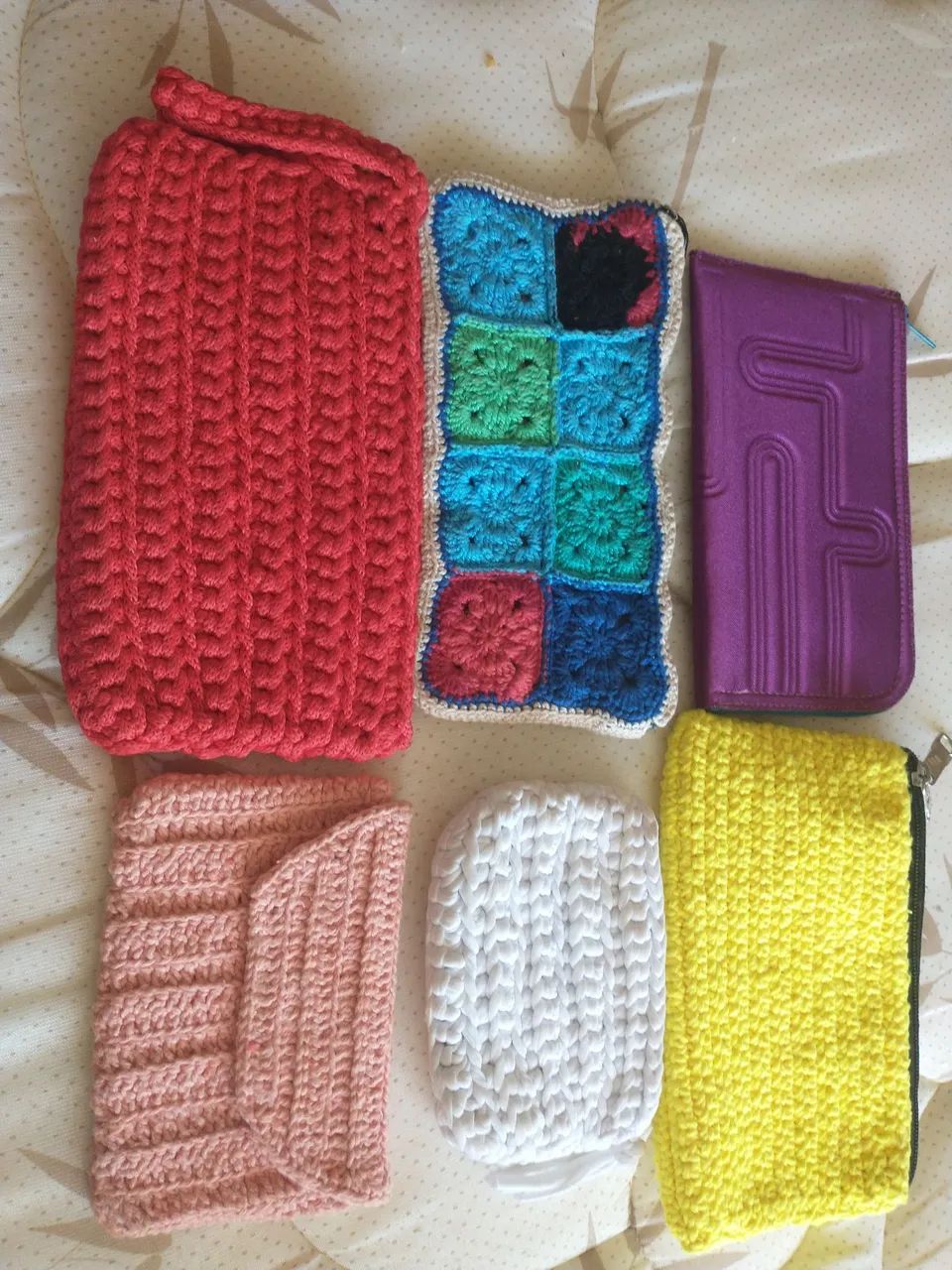 Bazar bolsa de crochê  - Foto 2