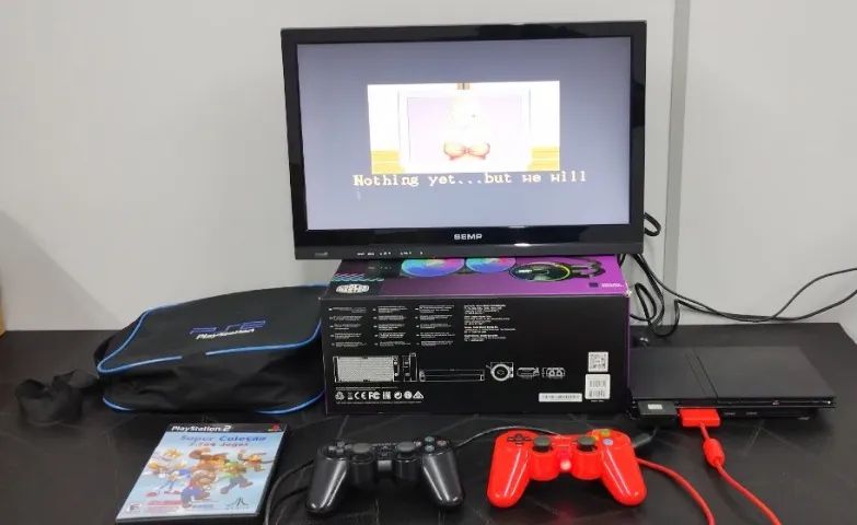 Videogame PS2 - Playstation 2 - E TV Semp 20" - Combo