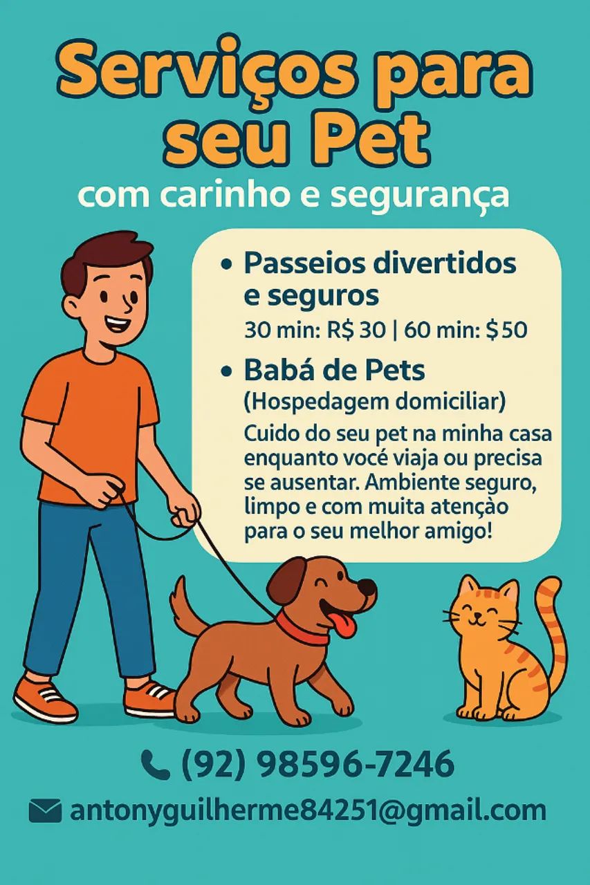 Passeador e babá de pets - Foto 2