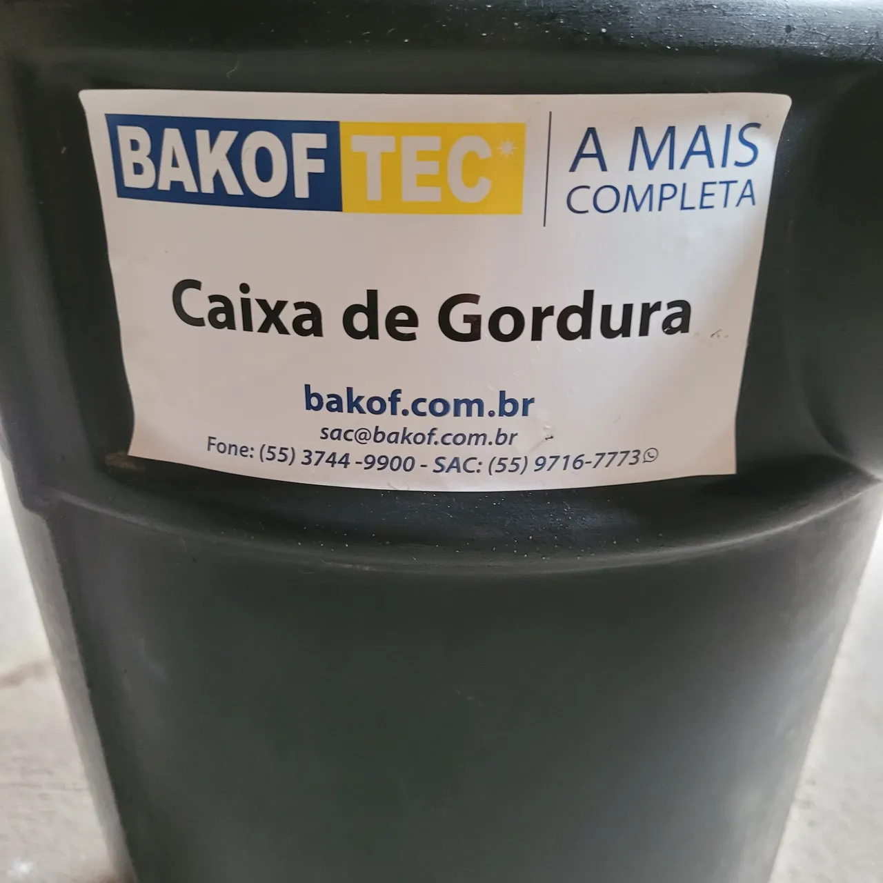 Caixa de Gordura BAKOF TEC