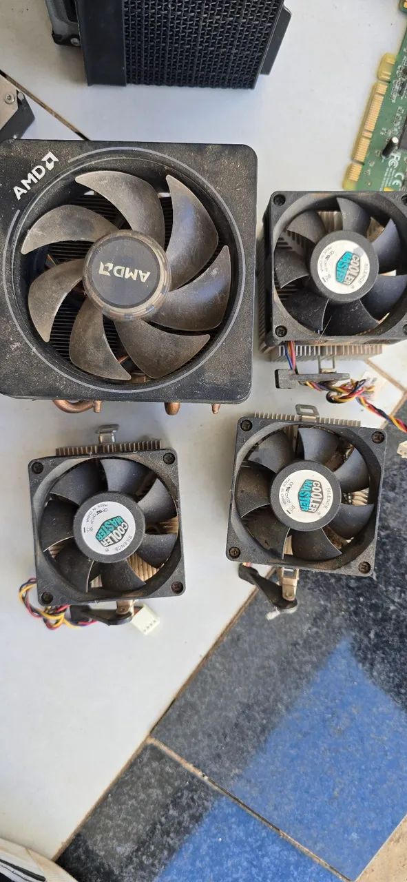 Processadores, Memória Ram, Air cooler e HD - Foto 2