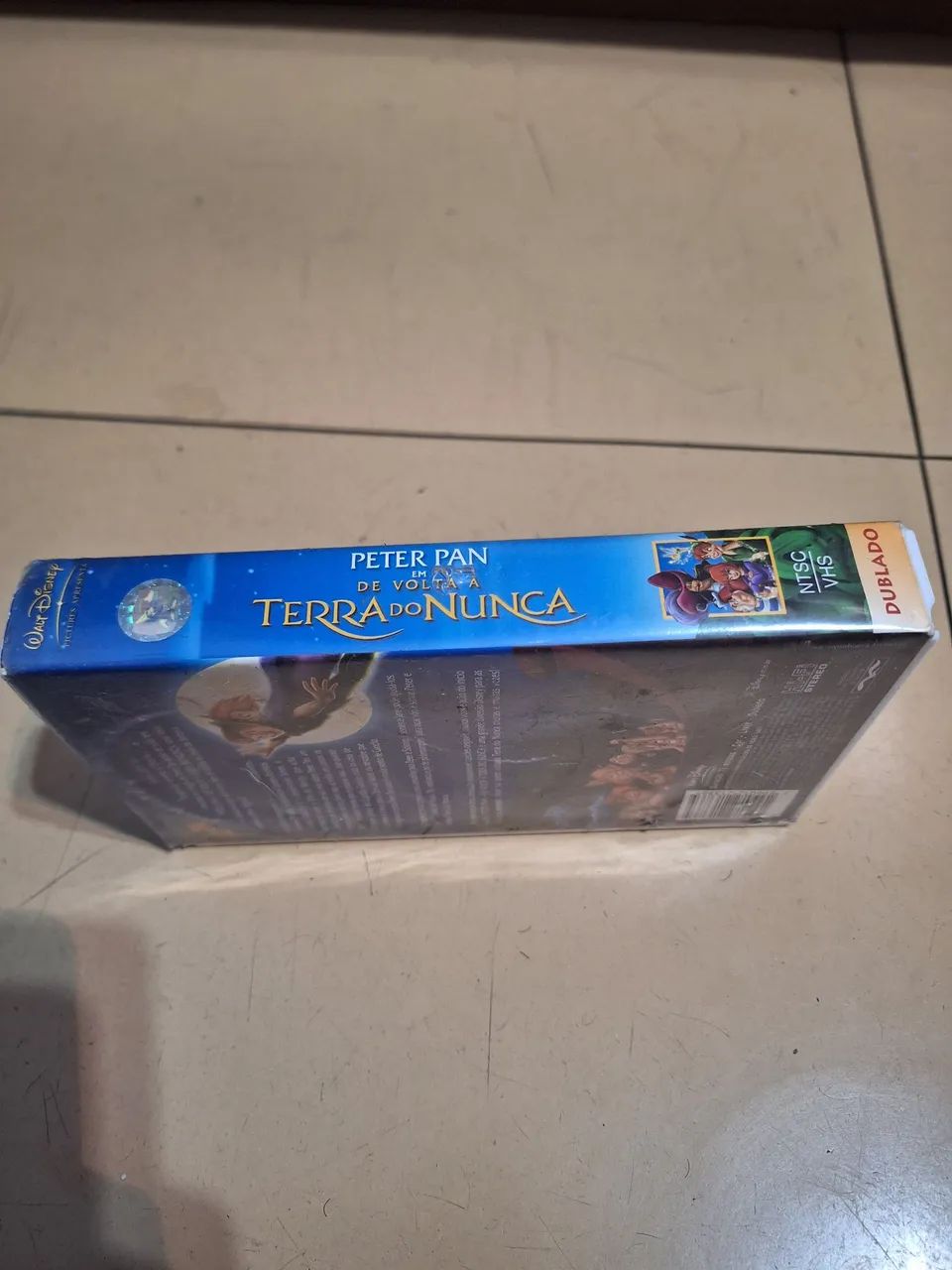VHS Peter Pan de Volta A Terra do Nunca. - Foto 3