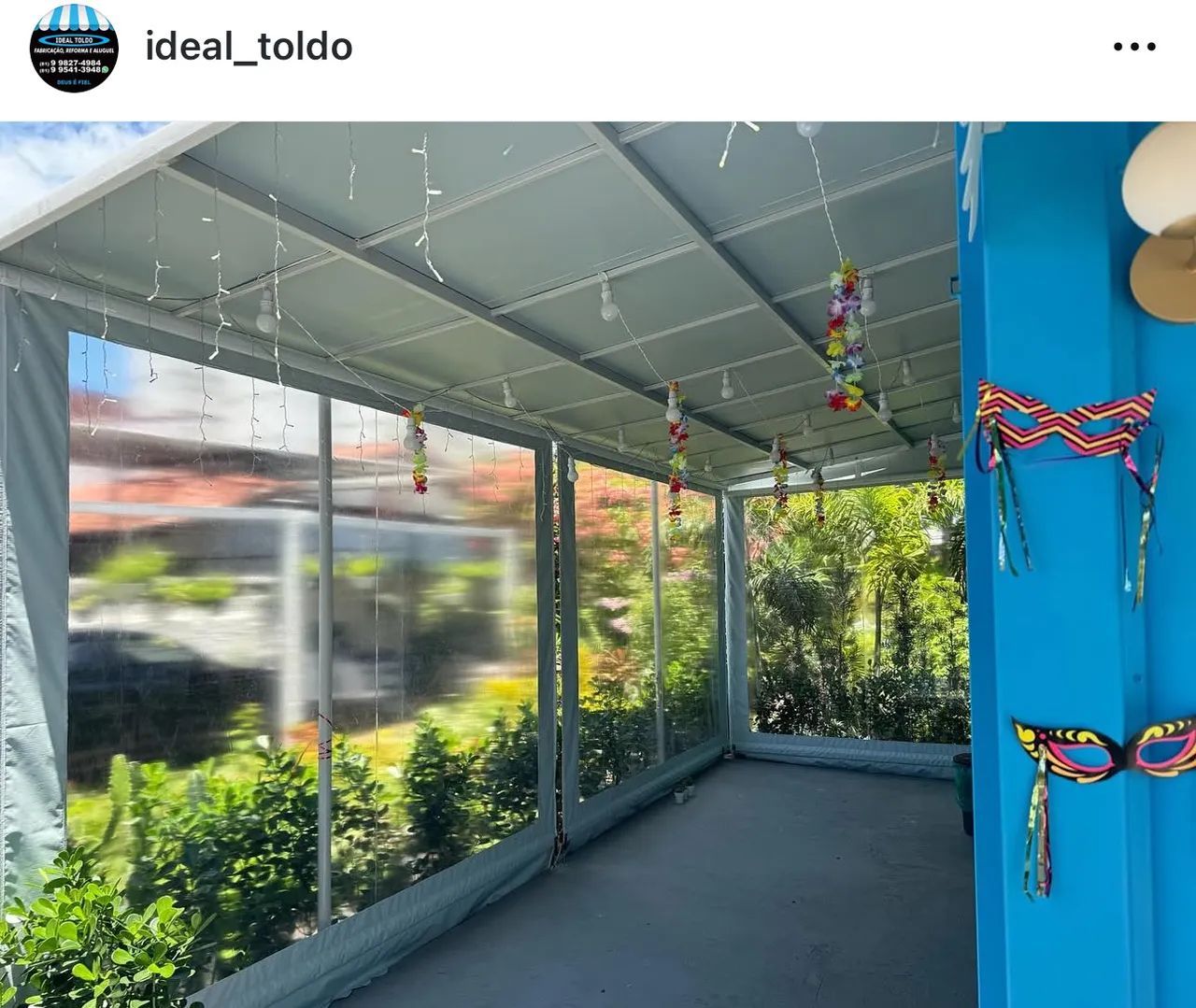 Toldo cortina Retrátil e Rollon - Foto 3