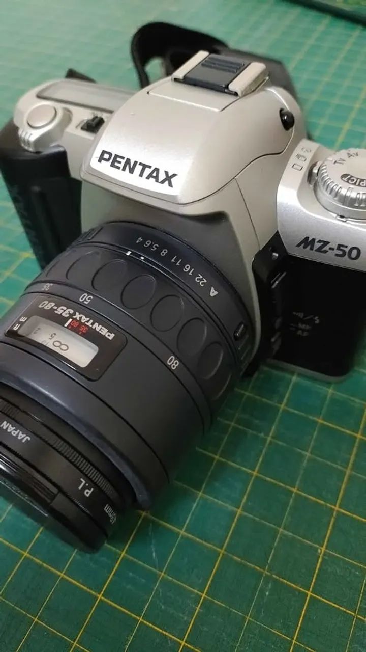 Pentax MZ50 + Lentes + Acessórios