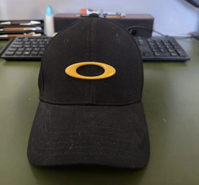 boné oakley aba curva preto - Foto 2