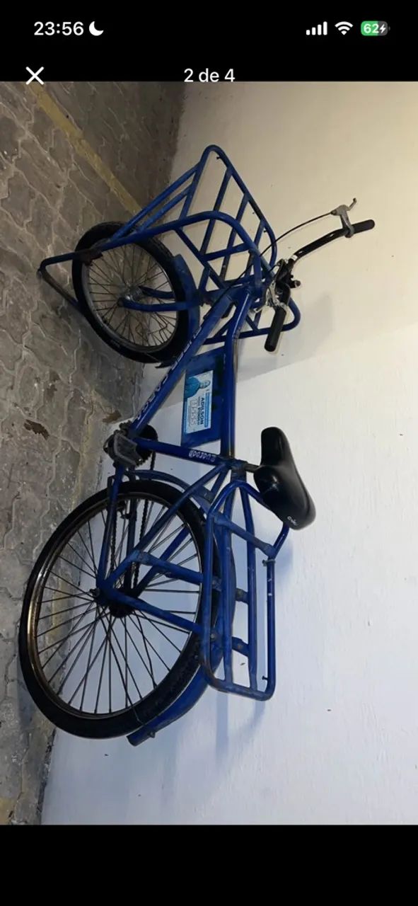 Bicicleta cargueira 
