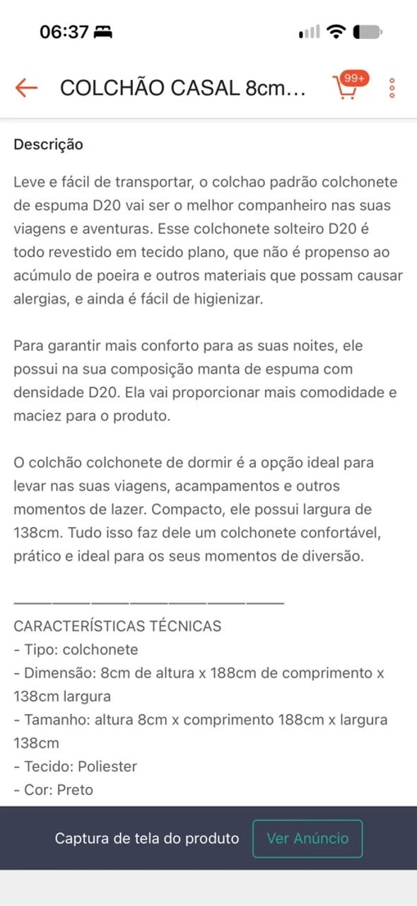 Colchonete casal D20 - Foto 3