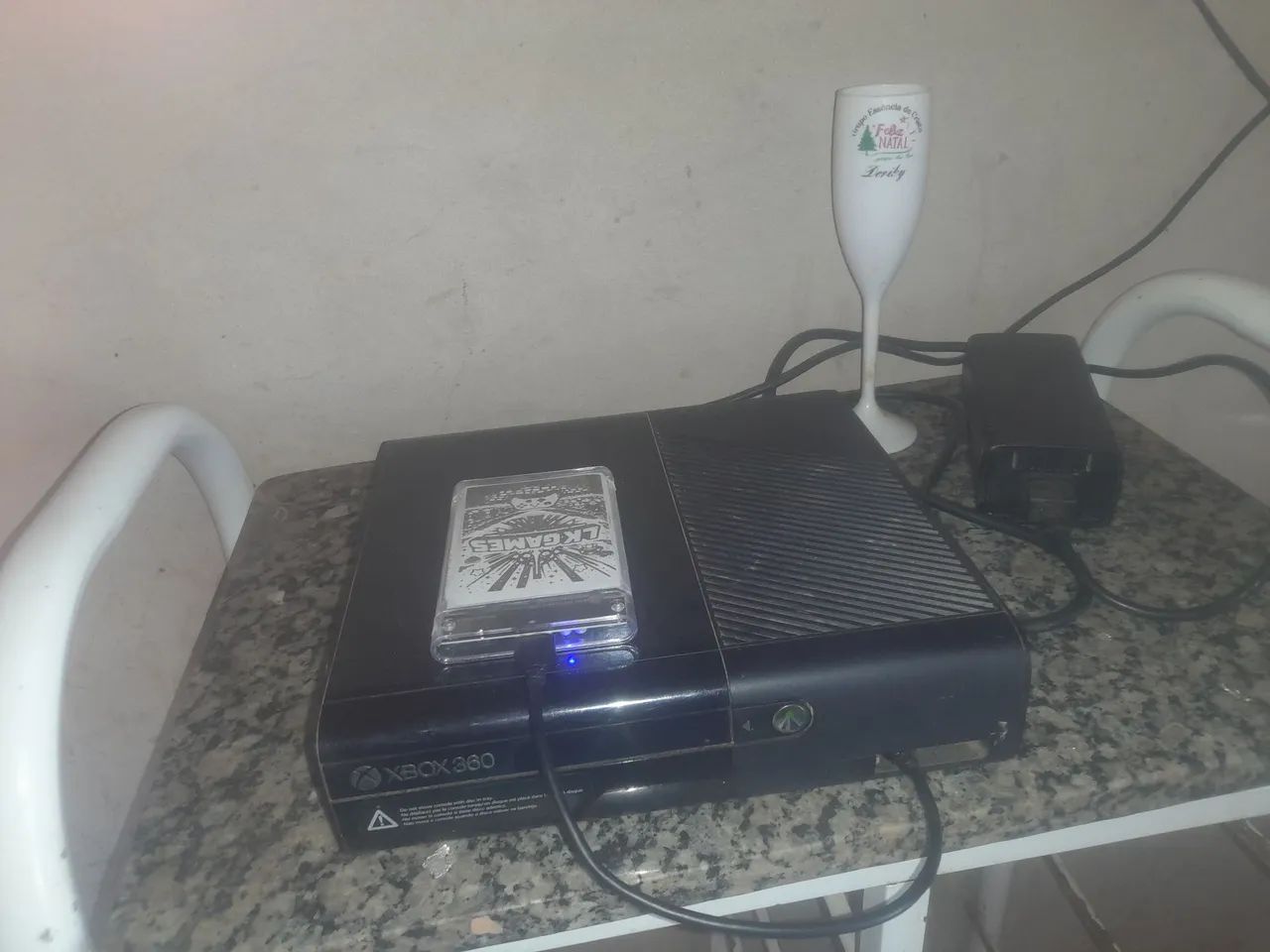 XBOX 360 DESBLOQUEADO COM 10 JOGOS E COM 2 CONTROLES