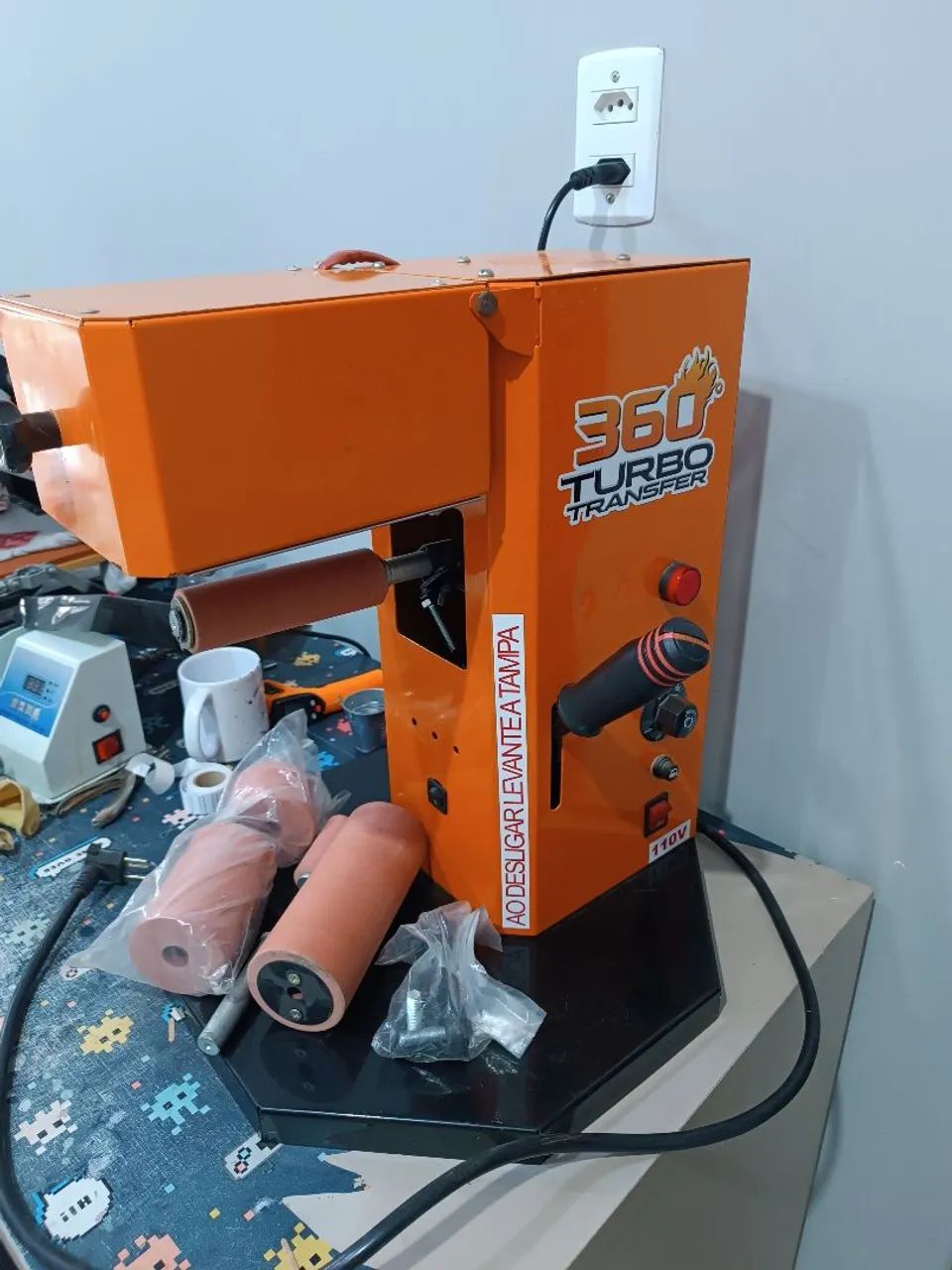 Máquina transfer 360 - Foto 2