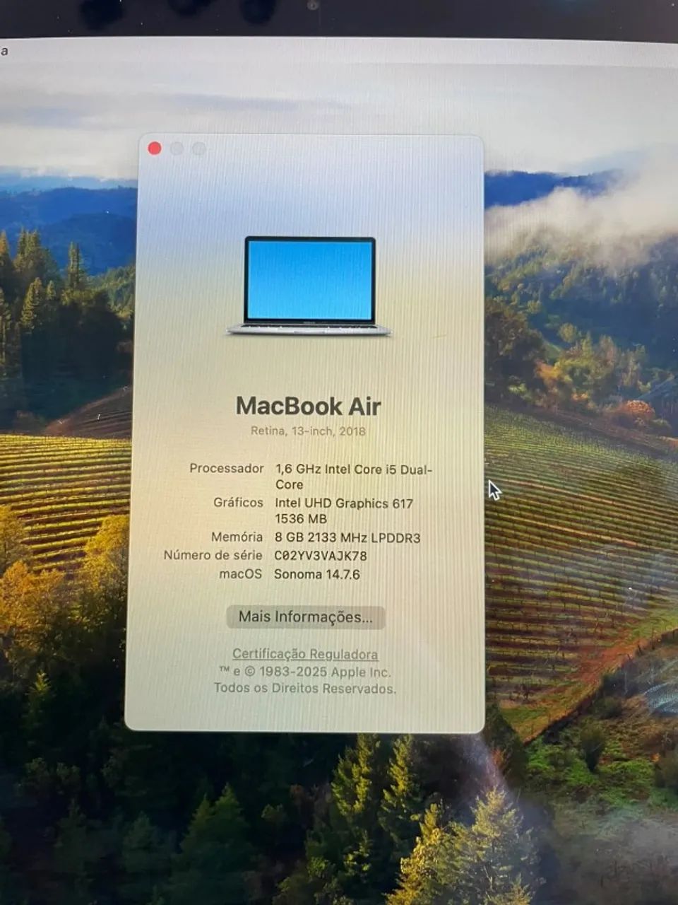 MacBook Air 13 Intel i5 8GB RAM - Foto 3