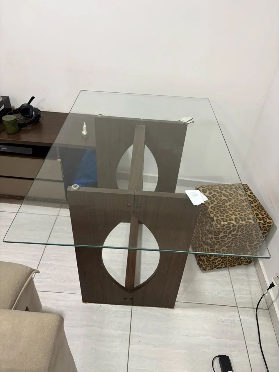 Mesa de vidro 
