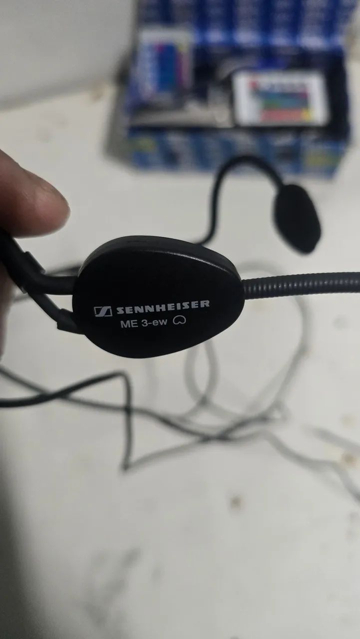 microfone sennheiser ew100 original   - Foto 2