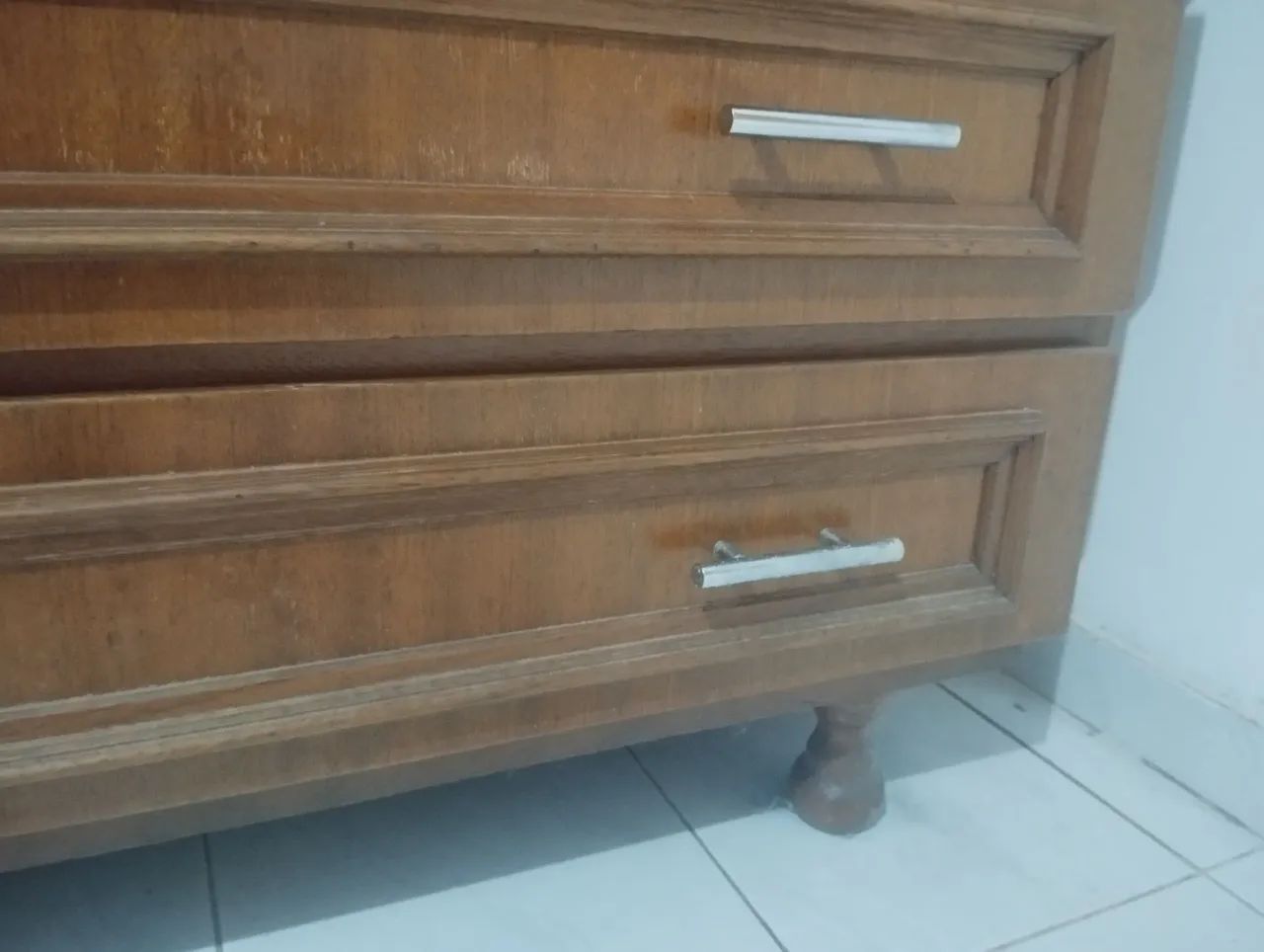 Cômoda madeira cerejeira maciça em oferta. - Foto 5