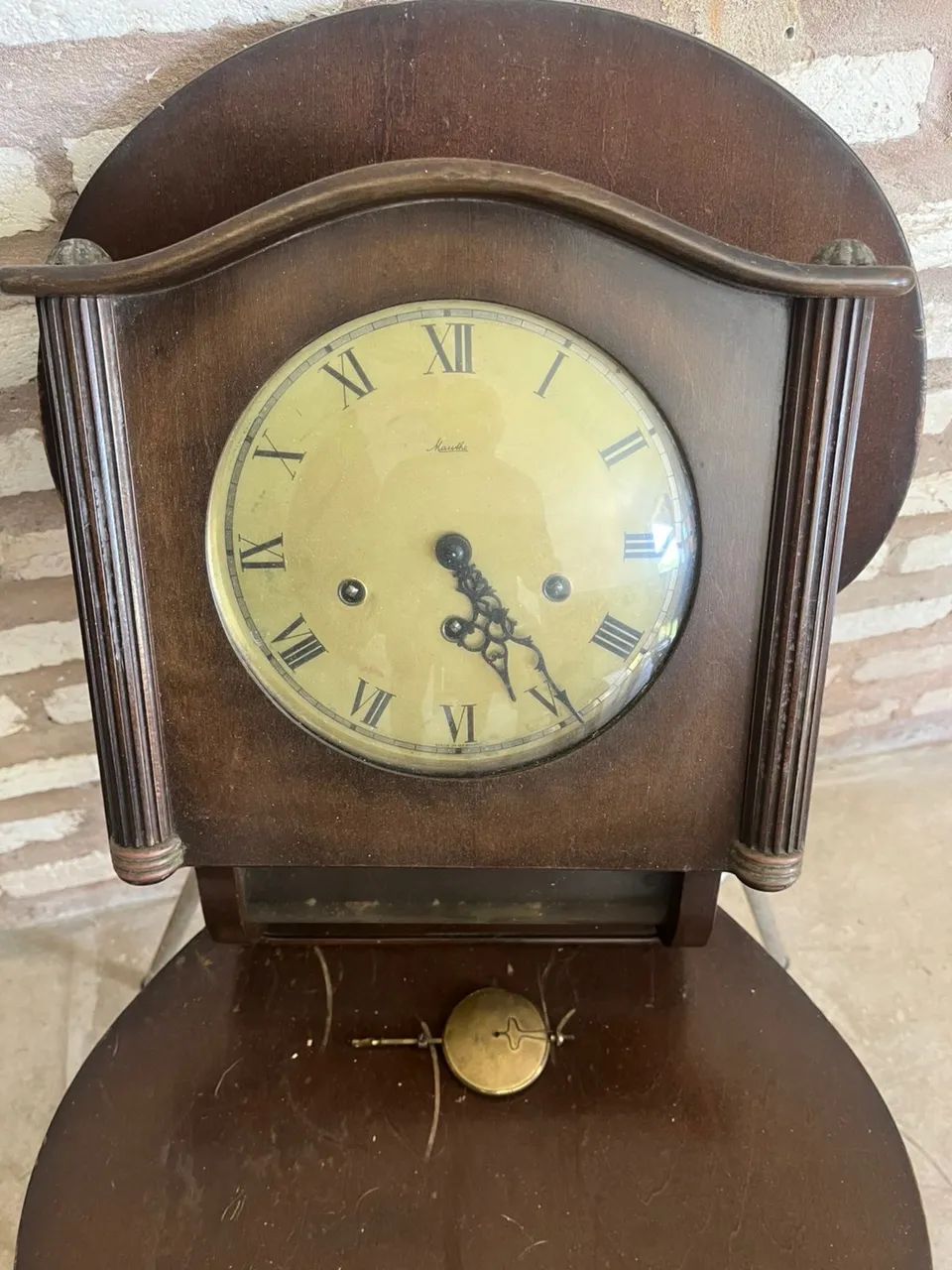 relógio de parede vintage Mauthe edição rara e exclusiva