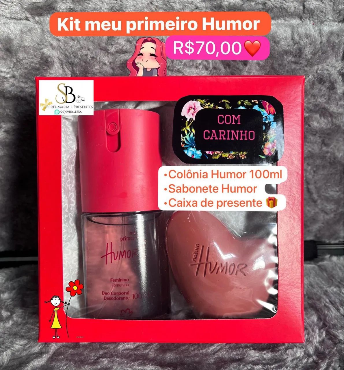 Kit presente Natura