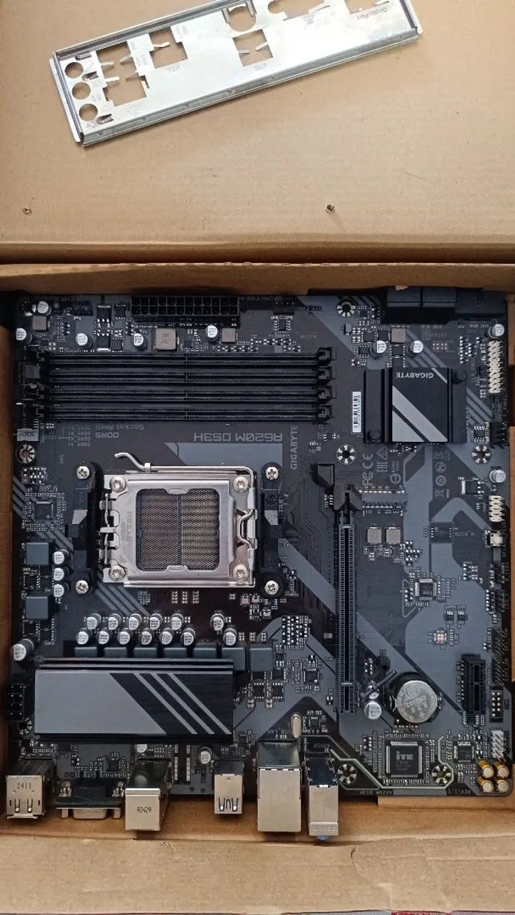 Placa mãe am5 a620m Ds3h Dissipador vrm 100% BIOS atualizada  - Foto 4