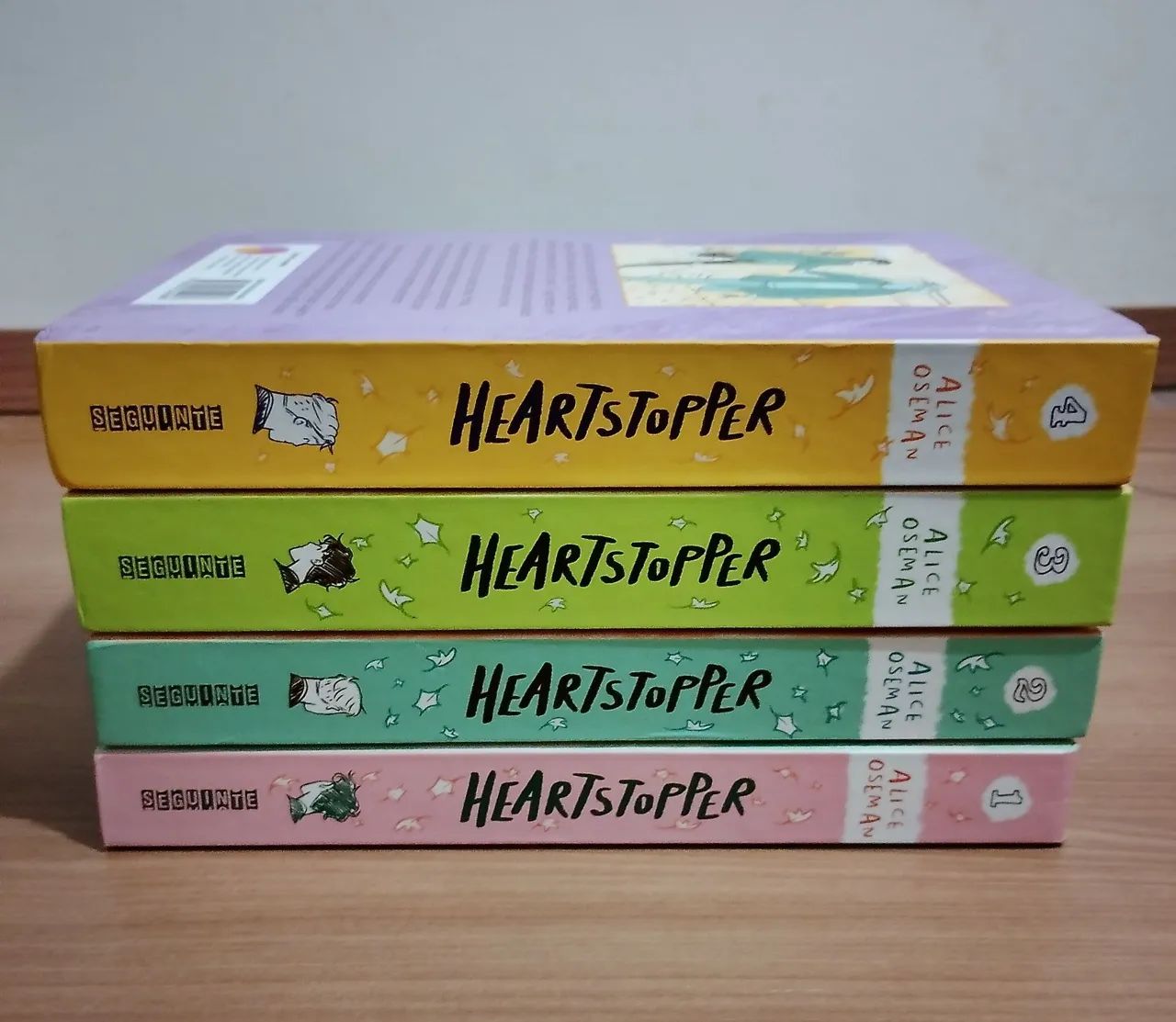 Heartstopper Volume 1,2,3 e 4