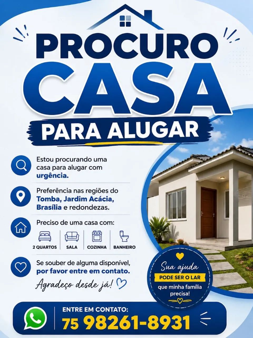 Casa pra alugar