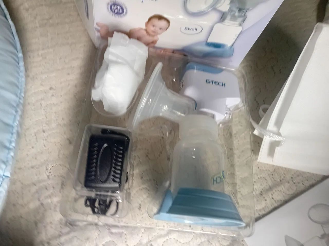 Vendo bomba de tirar leite elétrica nova usada uma vez  - Foto 2