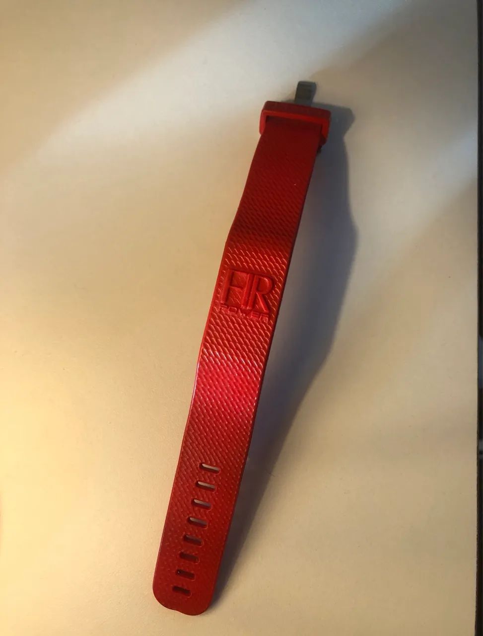 Pulseira energética cor vermelha Fir power Nipponflex 