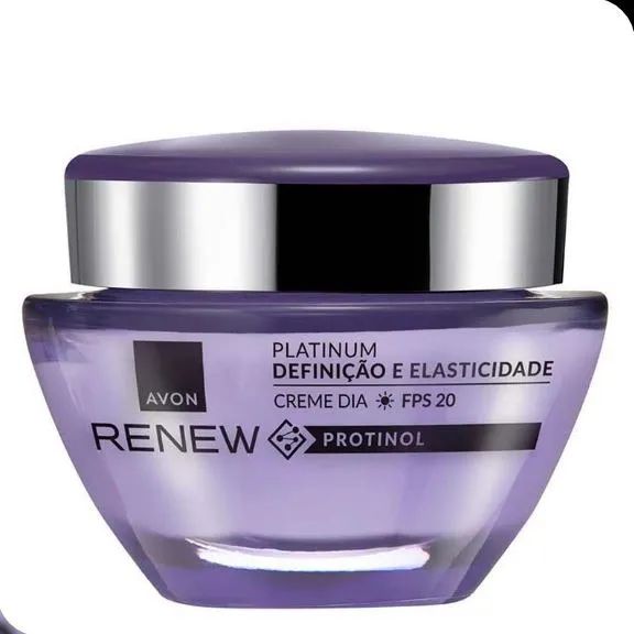 Creme Renew Platinum Dia ou Noite 50g - Avon