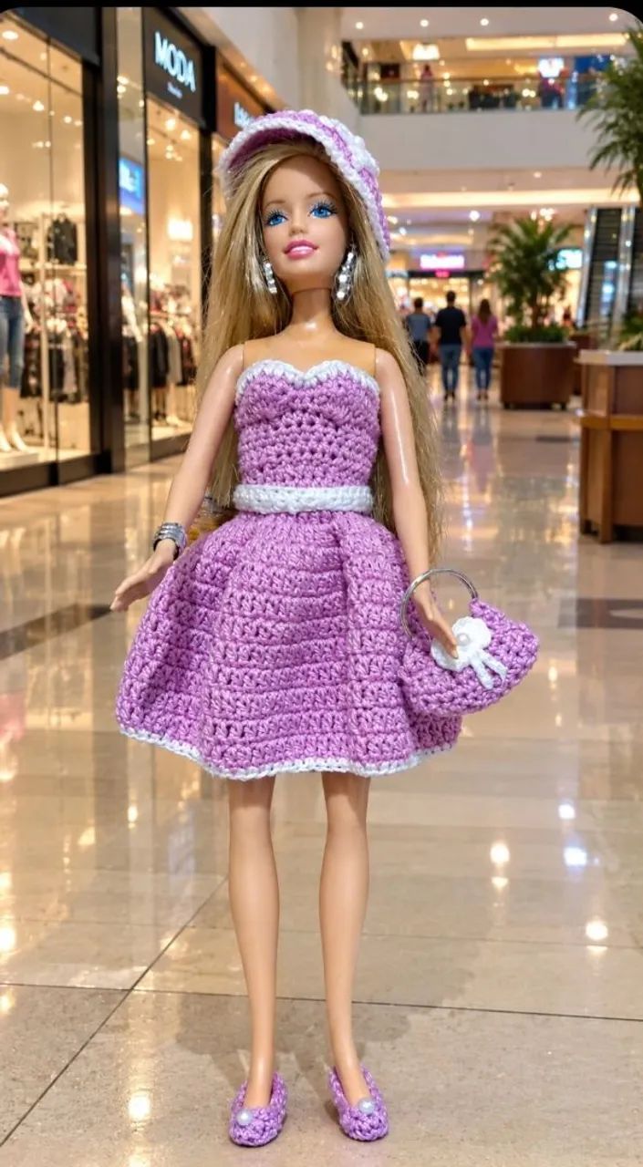 Barbie Mattel customizada a mão  - Foto 2