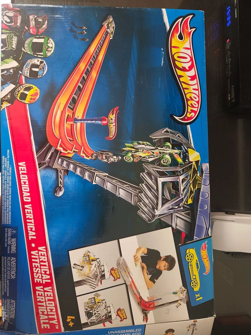 Pista de carrinho hotwheels