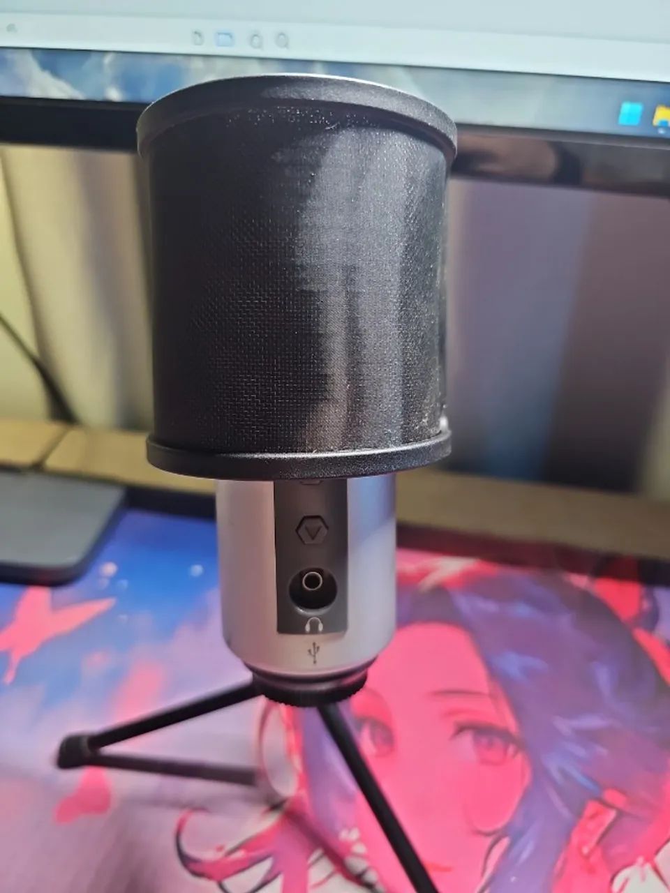 microfone condensador Audio Technica ATR2500 usb