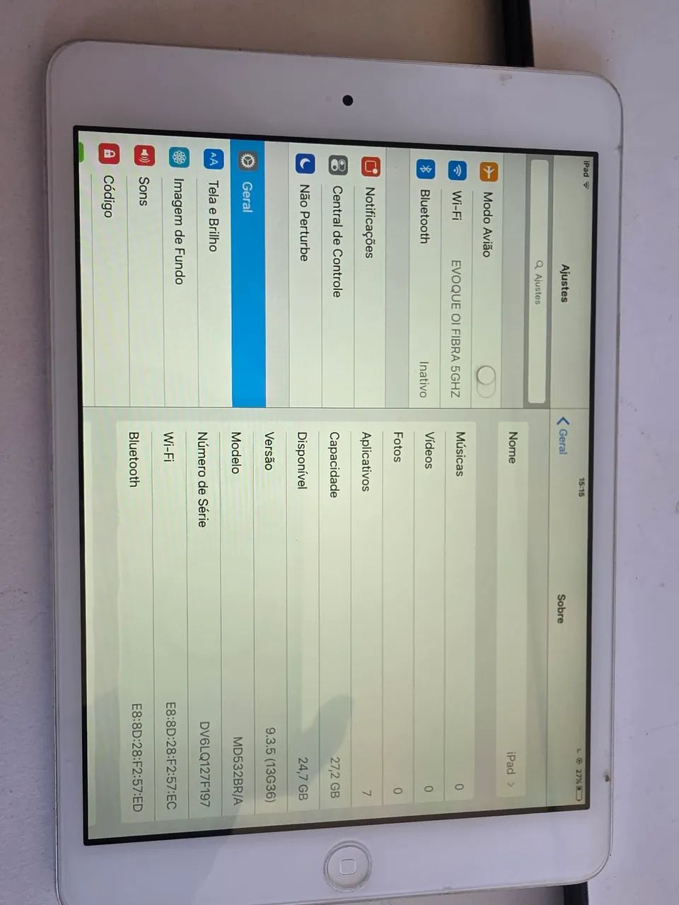 ? iPad Mini Apple 32GB - Wi-Fi | À Venda - Foto 3