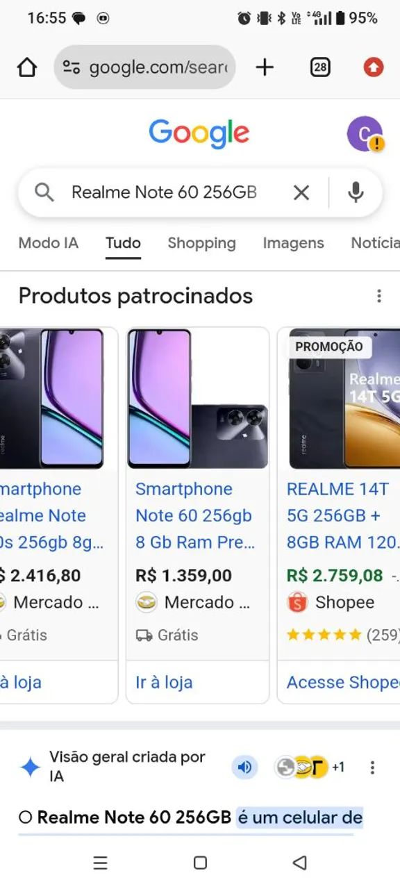 Realme 60 zerado  - Foto 4