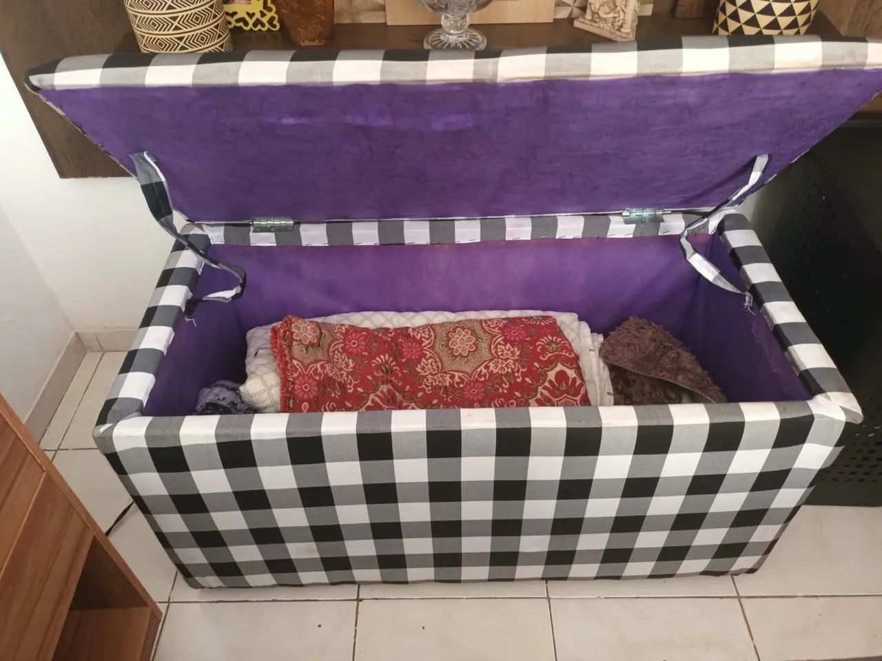 KIT guarda-roupa + baú  - Foto 4