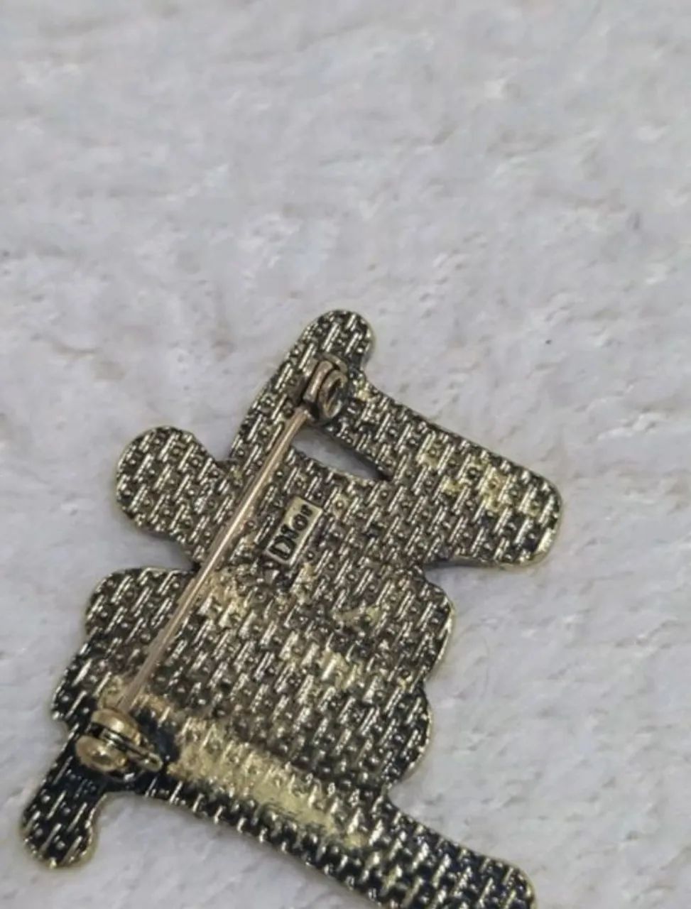 Broche Dior Dourado  - Foto 2