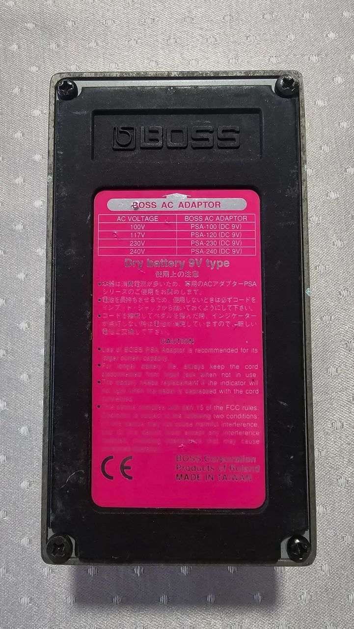 Pedal Chorus Boss CE5 pink label - Instrumentos musicais - Vila