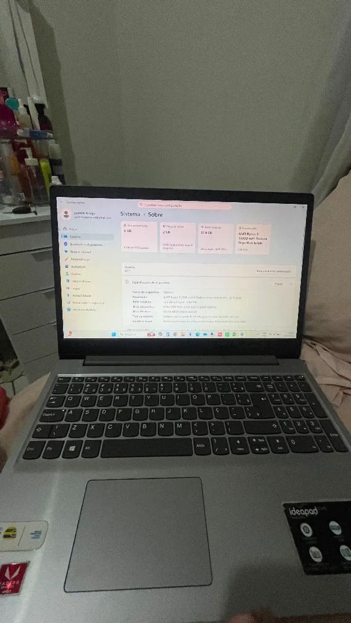Notebook Lenovo 