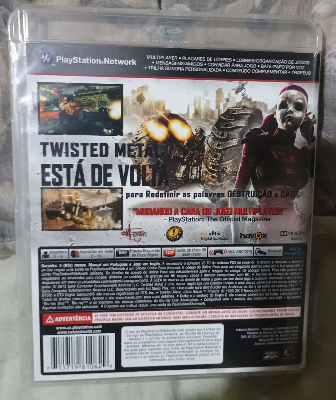 Jogo - Twisted Metal - Ps3 - Foto 4