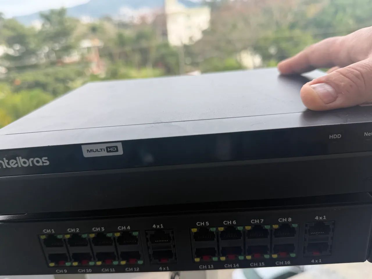Sistema completo 16 câmeras DVR Intelbras 