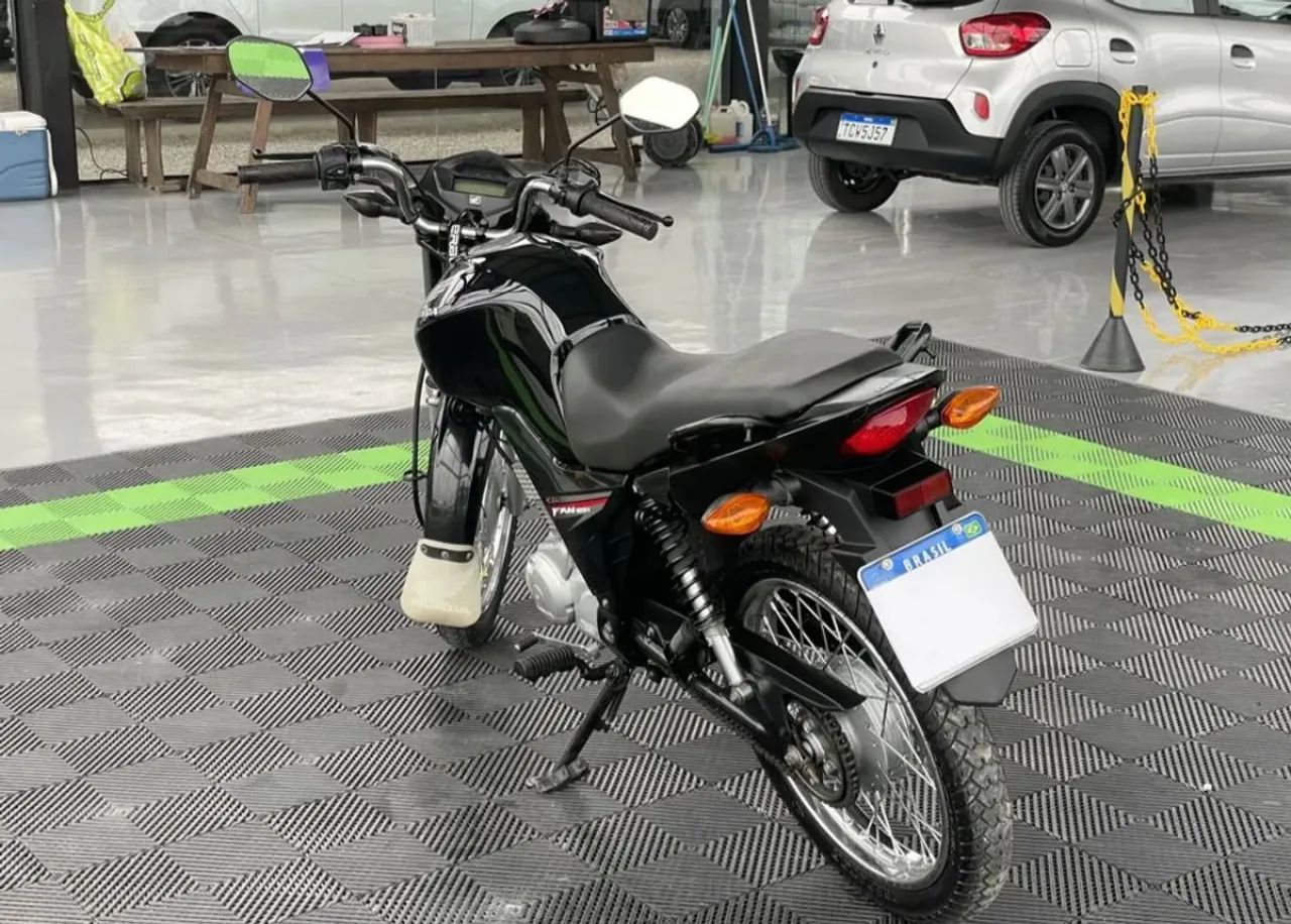 Honda CG 125I Fan - 2017 - Preta - Foto 3