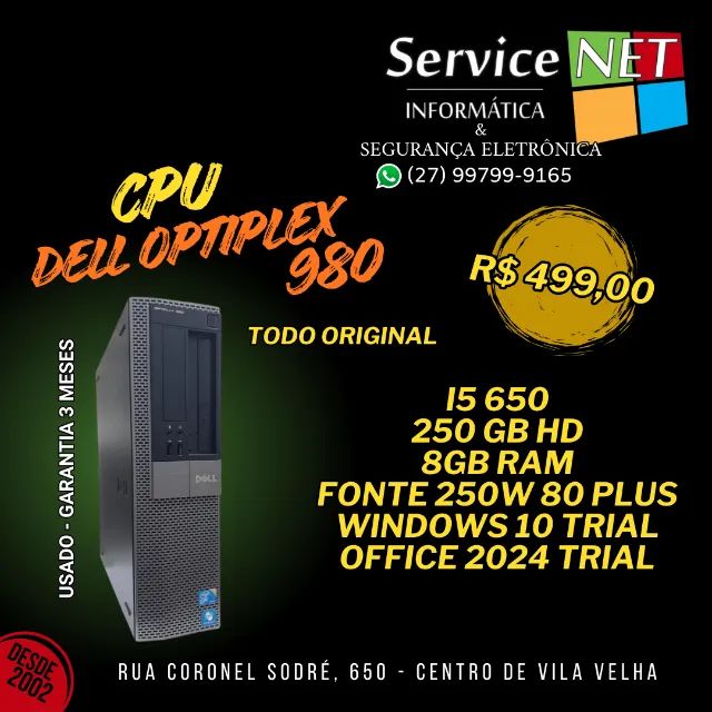 CPU Dell Optiplex 