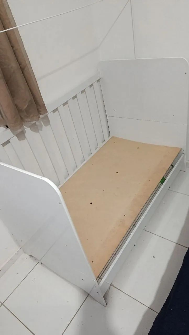 Berço vira cama 100% MDF
