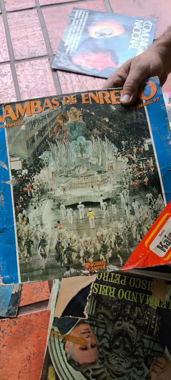 Lote de discos de vinil antigos - Foto 5