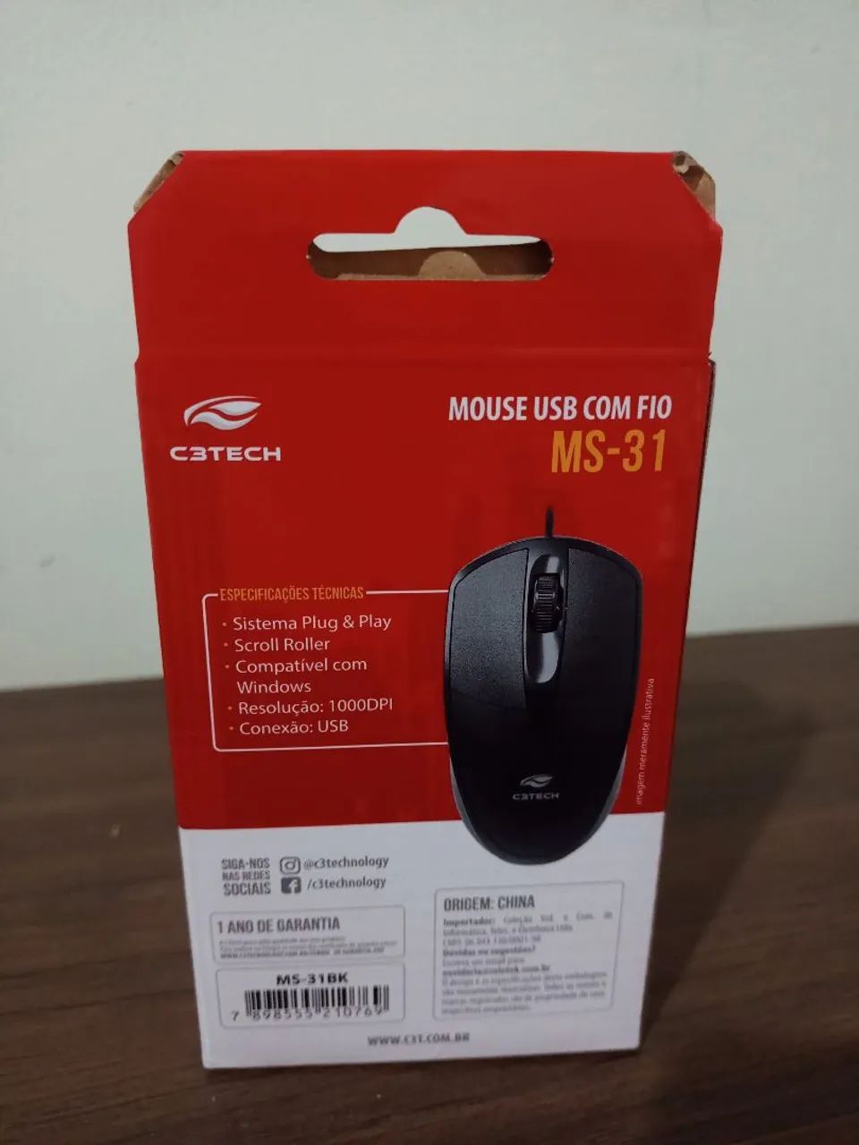 Mouse USB novo ( entrego) - Foto 2