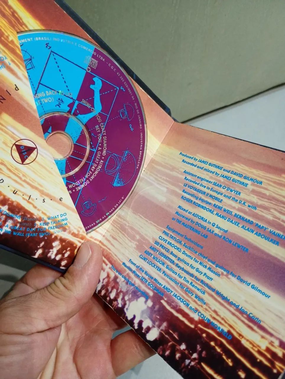 Cd Duplo box Pink Floyd Álbum Pulse! - Foto 3