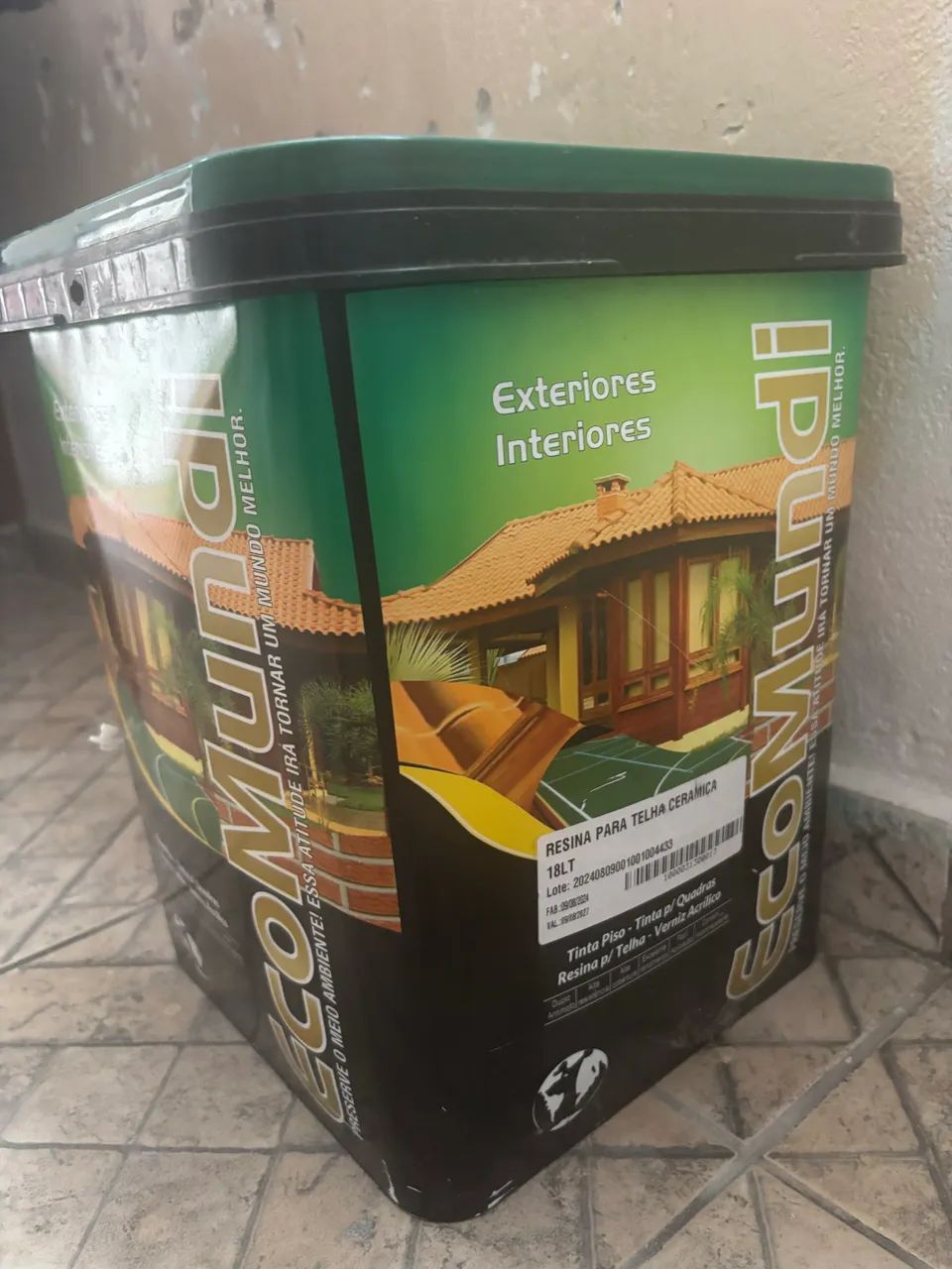Resina para telha Cerâmica 